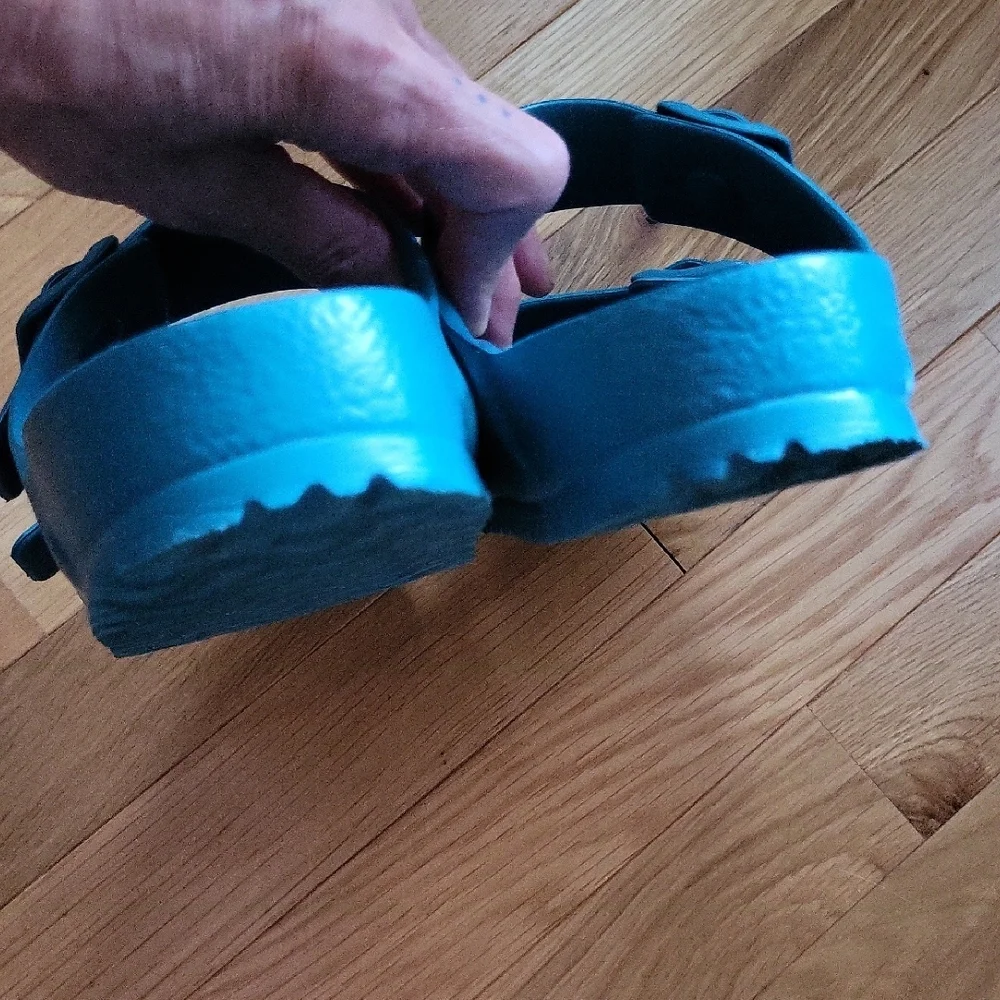 Birkenstock Arizona  Essentials Sandal - Teal - EU 39 - Picture 2 of 5